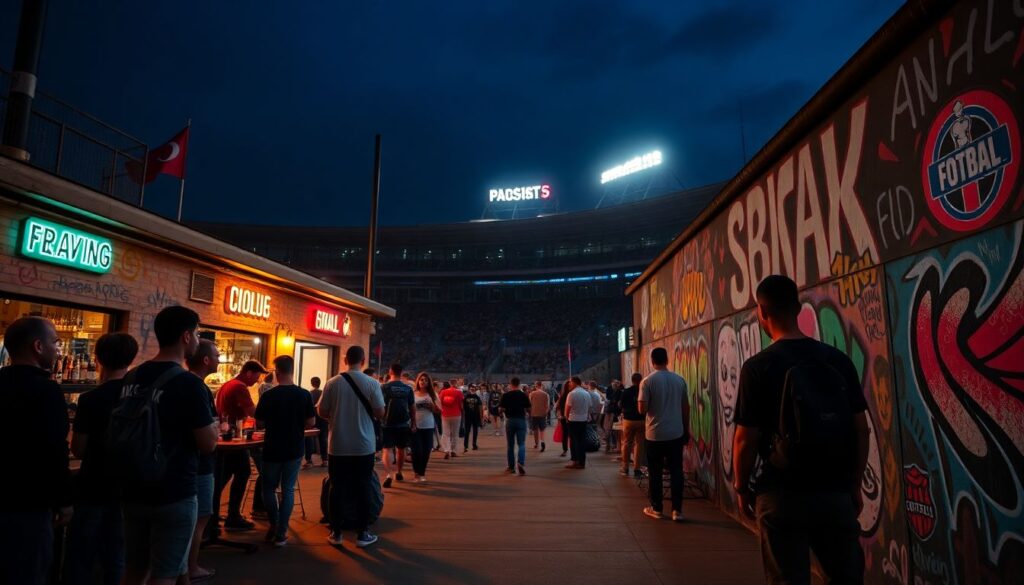 Легендарные матчи дерби и их влияние на мировую моду на футбол - иллюстрация
