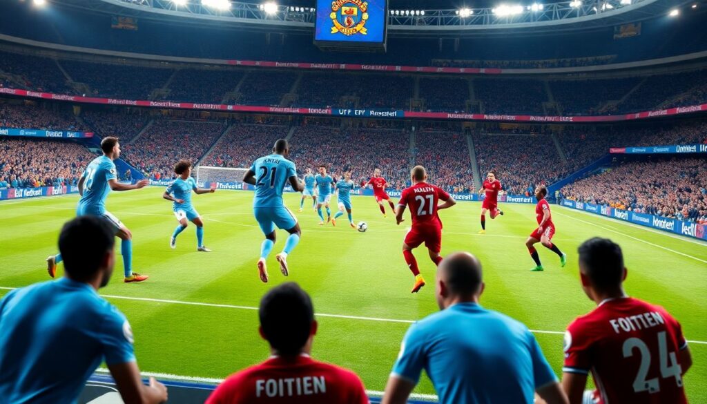 История дерби в Манчестере: вечная битва между соседями - иллюстрация