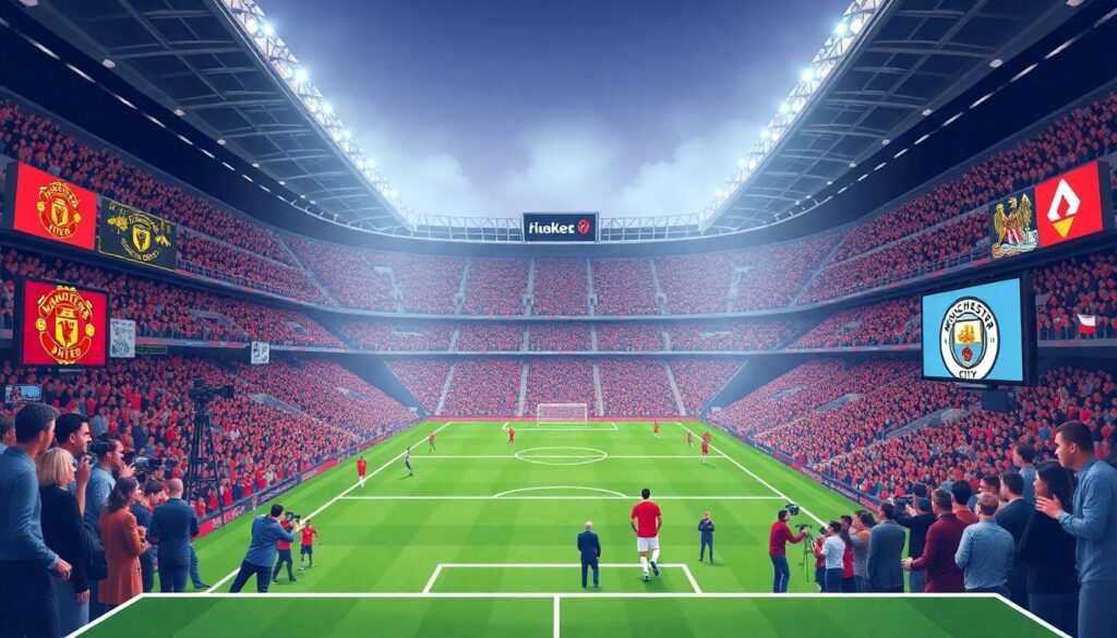 История дерби в Манчестере: вечная битва между соседями - иллюстрация