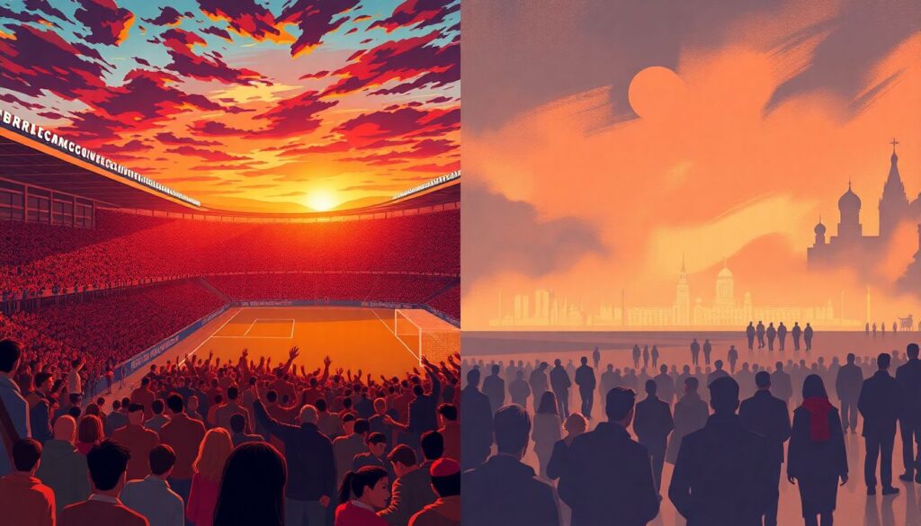 Стадионы мегаполисов в хрониках дерби: архитектура и чувства - иллюстрация