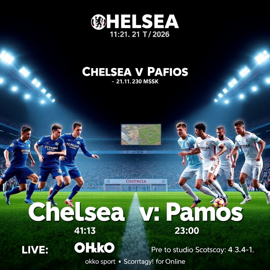 Челси – Пафос: где смотреть онлайн прямую трансляцию 21 января 2026 на okko
