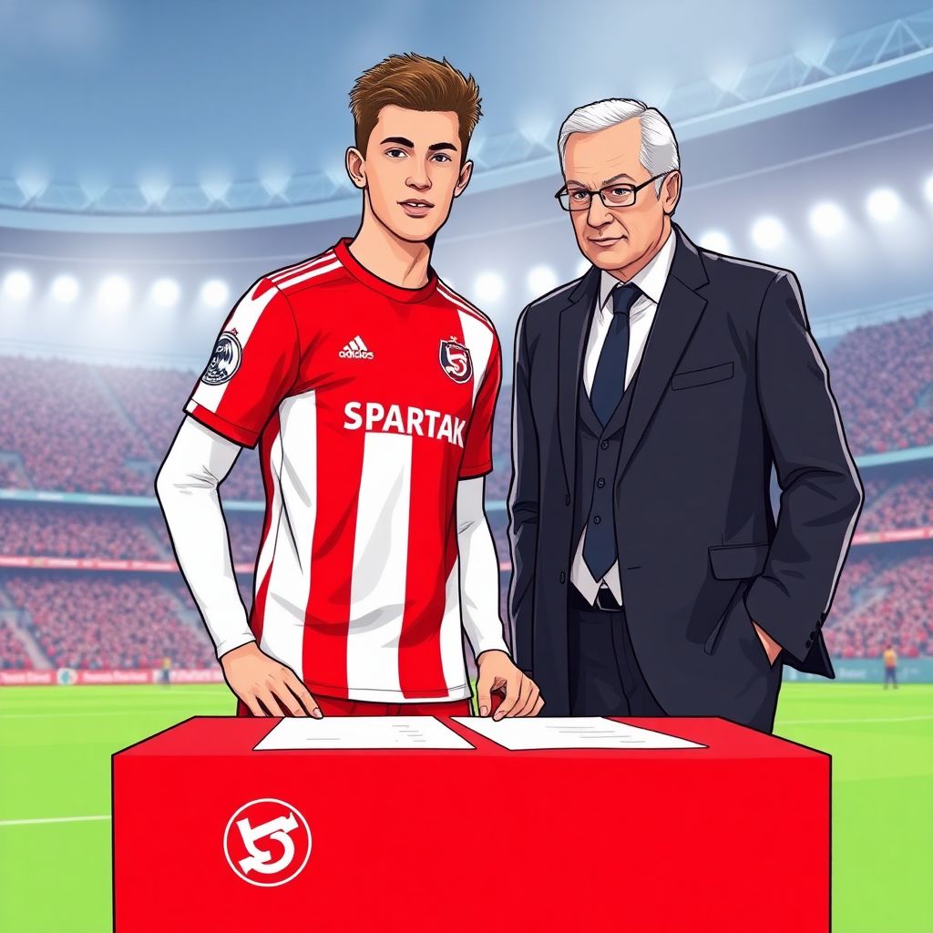 Франко Камоцци о новом контракте «Спартака» с Даниилом Денисовым